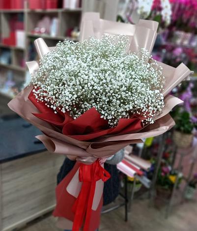 Букет цветов из: Гипсофила в Великоархангельском