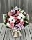 Букет цветов из: Альстромерии, Гвоздики, Розы и Хризантемы в Великоархангельском