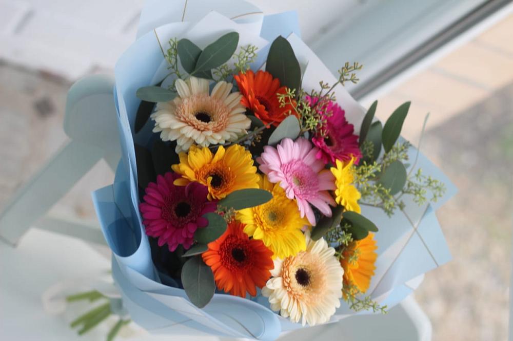 Букет цветов из: Герберы в Великоархангельском