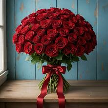 Букет Красные розы Блэк Меджик в Великоархангельском