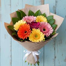 Букет цветов из:  Герберы в Великоархангельском