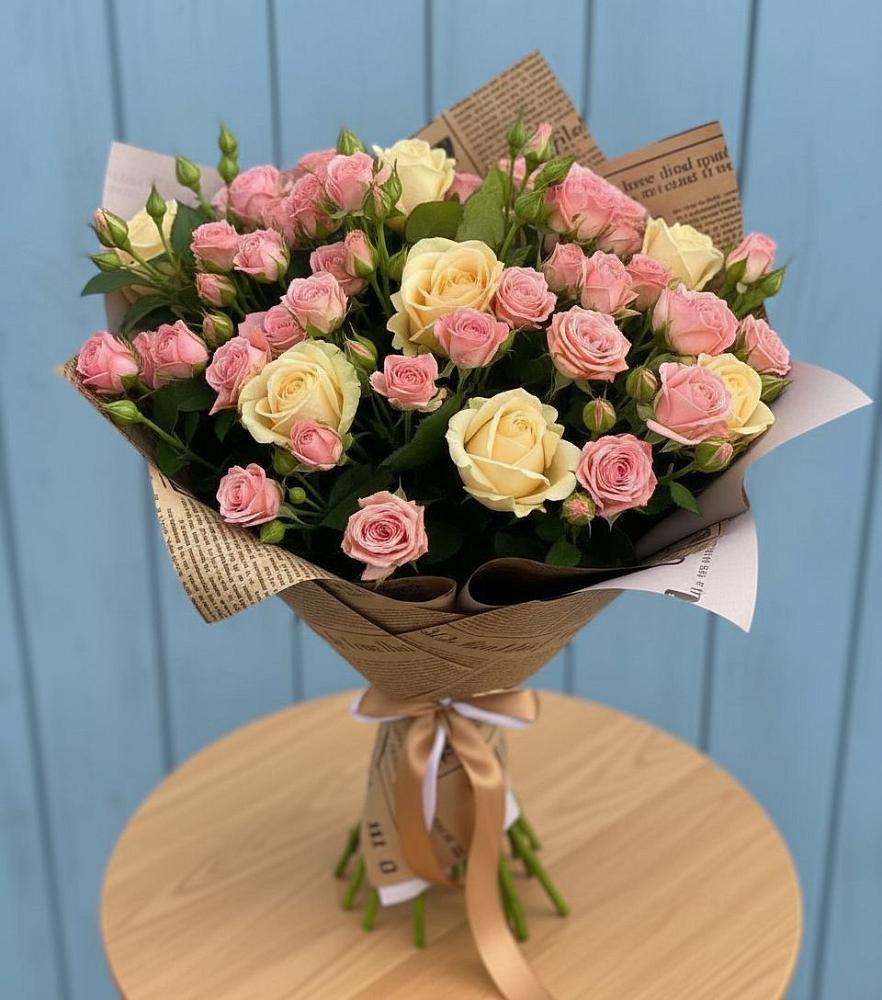 Букет цветов из: Розы в Великоархангельском