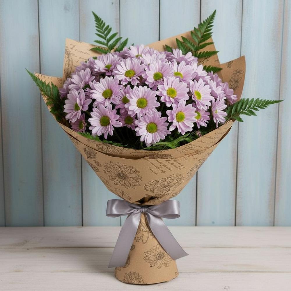Букет цветов из: Хризантемы в Великоархангельском