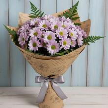 Букет цветов из:  Хризантемы #REPLACE_PRED# Великоархангельском