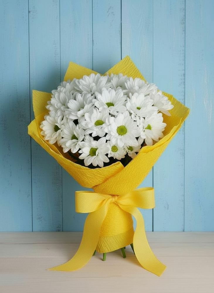 Букет цветов из: Хризантемы в Великоархангельском