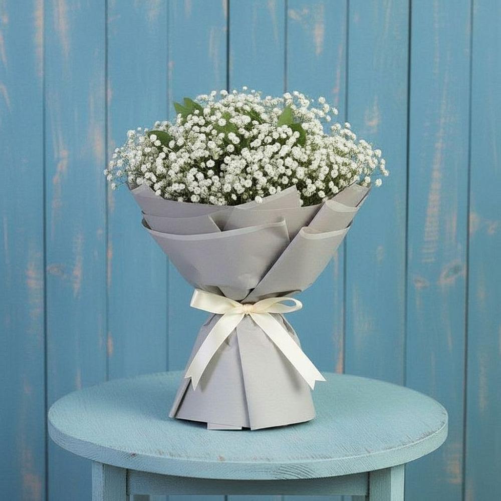 Букет цветов из: Гипсофила в Великоархангельском