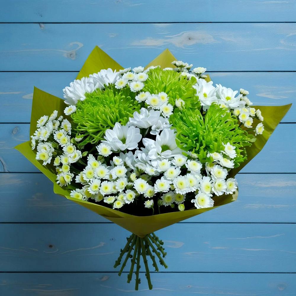 Букет цветов из: Хризантемы в Великоархангельском