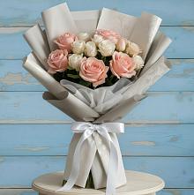 Букет цветов из:  Розы #REPLACE_PRED# Великоархангельском