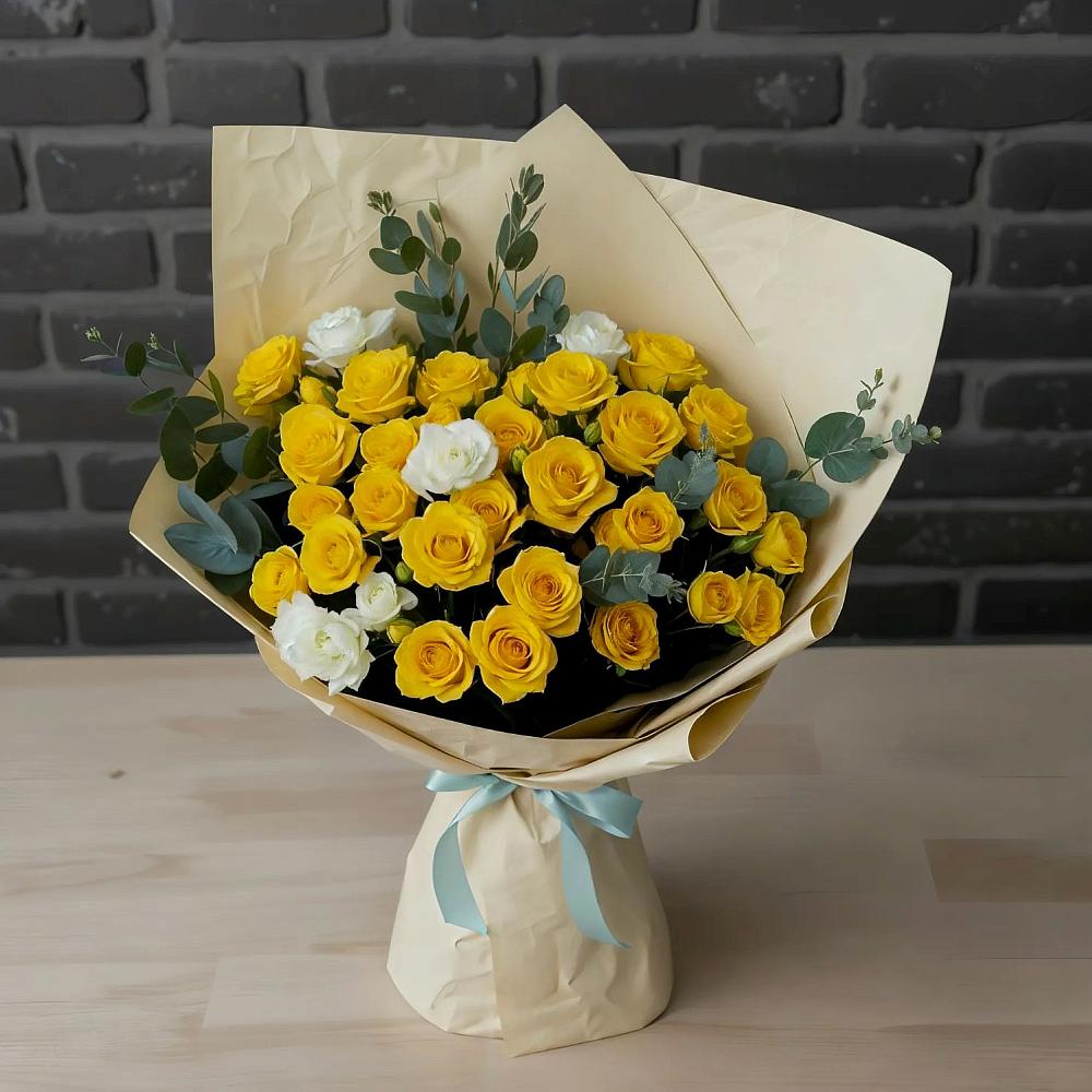 Букет цветов из: Розы в Великоархангельском