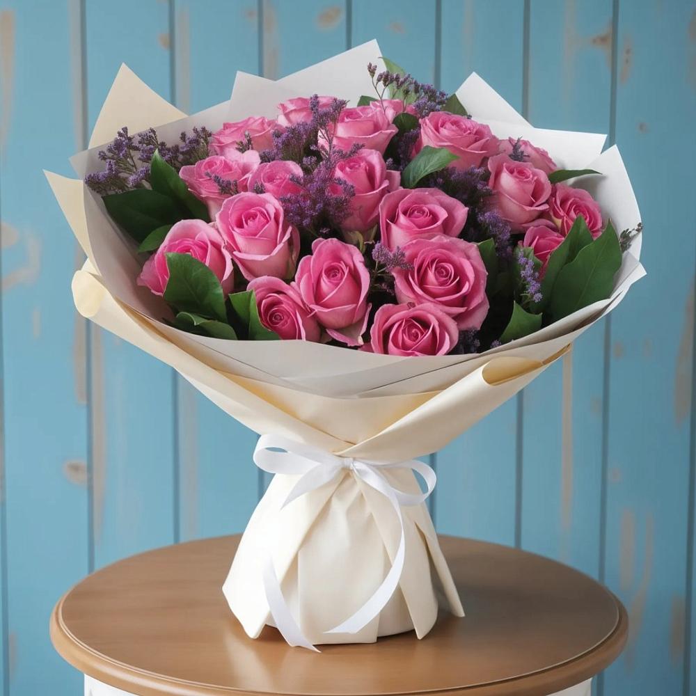 Букет цветов из: Розы в Великоархангельском