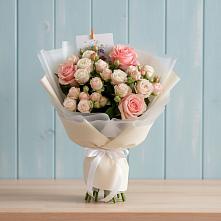 Букет цветов из:  Розы в Великоархангельском